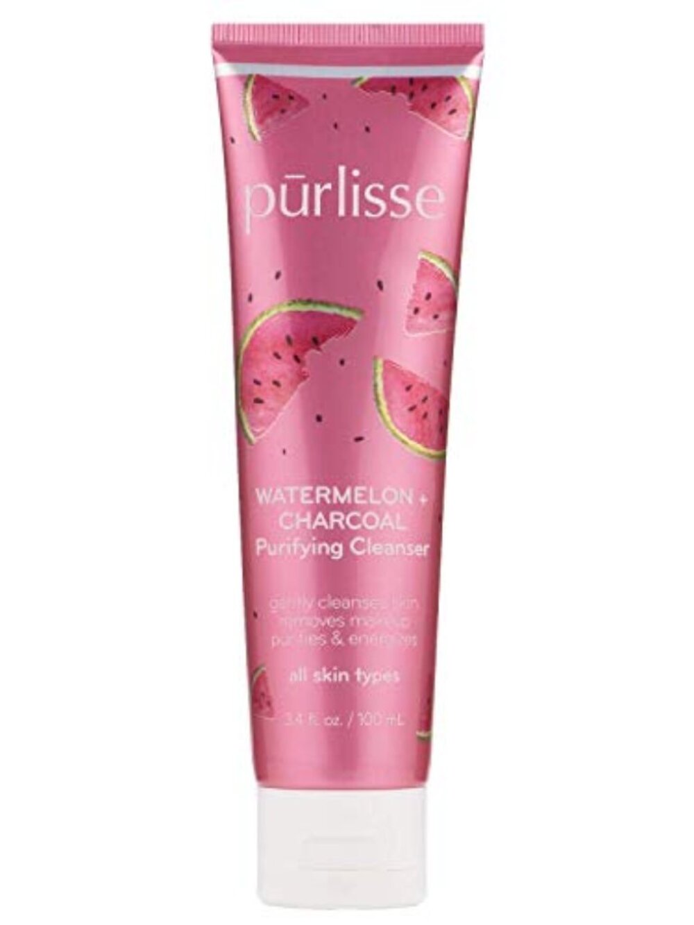 NEW Purlisse Watermelon + Charcoal Purifying Cleanser